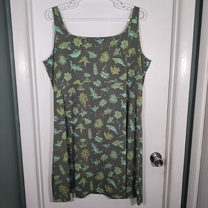 Columbia PFG Freezer lll Dress 3X Cypress Floridays Tank Golf Performance UPF 50